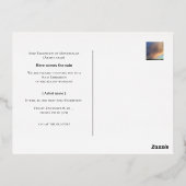 Foil Invitation Postcard 箔招待状ポストカード (裏面)