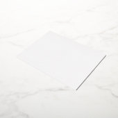 Foil Invitation Postcard 箔招待状ポストカード (回転した状態)