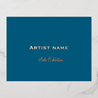 Foil Invitation Postcard 箔招待状ポストカード