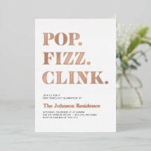 Foil Pop Fizz Clink お正月