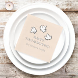 Foil Stamped Napkins 箔ナプキン