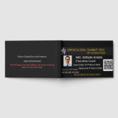 Foil Wedding Guestbooks | Gold | Elegant ゲストブック (全面)