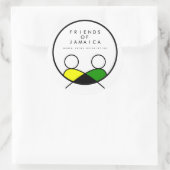 FOJステッカー ラウンドシール (バッグ)