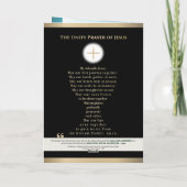 FOLメリークリスマスフォールドカード ノートカード (裏面)