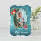 FOLメリークリスマスフラットカード (スタンド正面)