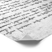 Fol.145v-b、Da Vinciのノートブックからページ ポスター (角)