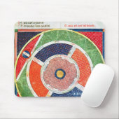 Fol.38v日曜日の動き マウスパッド (マウス)