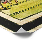 Fol.40r建築・オブ・テノチティトラン, 1579 ポスター (角)