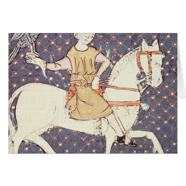 Fol.58vはよろしいです: 鷹狩 (正面横)