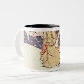 Fol.58vはよろしいです: 鷹狩 ツートーンマグカップ (正面左)