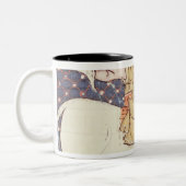 Fol.58vはよろしいです: 鷹狩 ツートーンマグカップ (左)