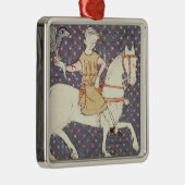 Fol.58vはよろしいです: 鷹狩 メタルオーナメント (右)