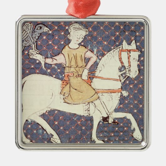 Fol.58vはよろしいです: 鷹狩 メタルオーナメント (正面)