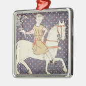 Fol.58vはよろしいです: 鷹狩 メタルオーナメント (左)