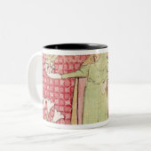 Fol.58v 4月: 盗品の花 ツートーンマグカップ (正面左)