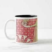 Fol.58v 4月: 盗品の花 ツートーンマグカップ (左)