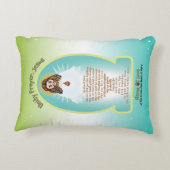 FOL Kids Pillow Prayer (Colored Background) アクセントクッション (裏面)