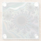 Fold Coasterの間 ガラスコースター (裏面)