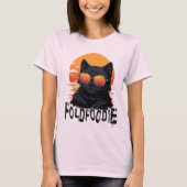 Fold Foodie Sunset Vibes Tシャツ (正面)