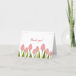 Foldable Floral Thank You Card サンキューカード