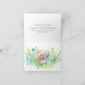 Folded Announcement Card 案内状 (内部)