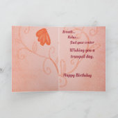 Folded Birthday Card カード (内部)