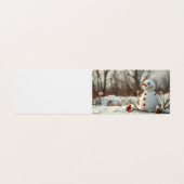 Folded Business Card 名刺 (外部フラット)