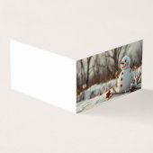 Folded Business Card 名刺 (外部)