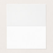 Folded Business Card 名刺 (外部フラット)