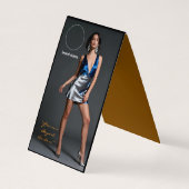 Folded Business Card 名刺 (裏面)