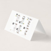 Folded Business Card for Electricians (裏面)