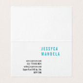 Folded Card M Version  (内部フラット)