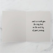 Folded Editable Sad Aliens Farewell カード (内部)