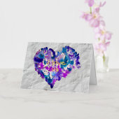 Folded Foil I LOVE US Card 箔シーズンカード (蘭)