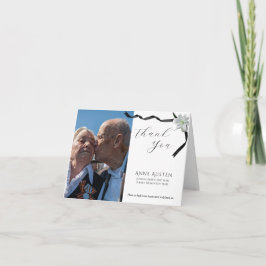 Folded Funeral Thank You Card サンキューカード