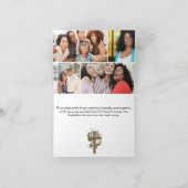 Folded Funeral Thank You Card – With Gratitude サンキューカード (内部)