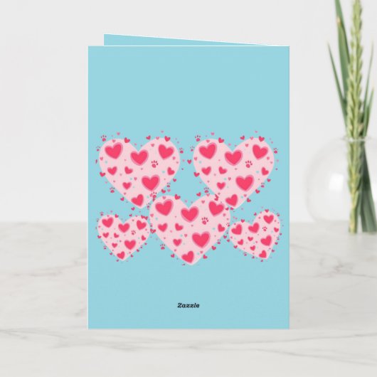 Folded Get Well Card- Cat lover's カード (裏面)