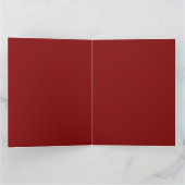 Folded Graduation Party Invitation カード (内部)