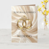 Folded Greeting Card カード (黄色い花)