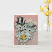 Folded Greeting Card カード (黄色い花)