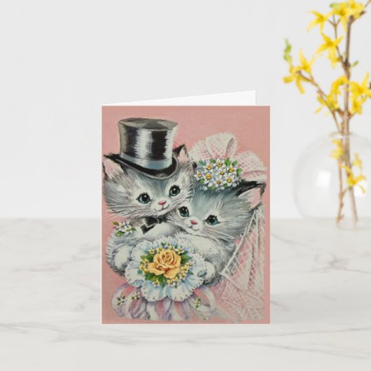 Folded Greeting Card カード (黄色い花)