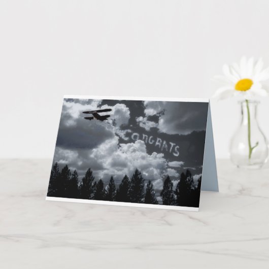 Folded Greeting Card カード (小さな植物)