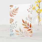 Folded Greeting Card カード (黄色い花)