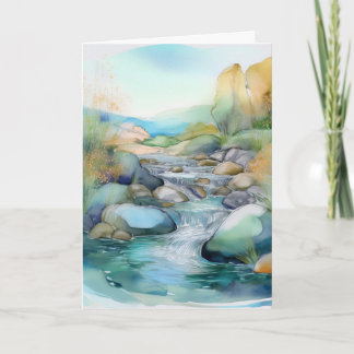 Folded Greeting Card カード