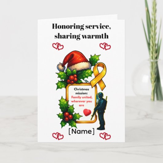 Folded Greeting Card カード (正面)