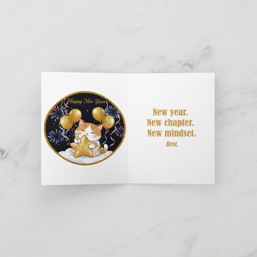 Folded Greeting Card カード (内部)