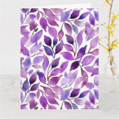 Folded Greeting Card カード (黄色い花)