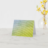 Folded Greeting Card カード (黄色い花)