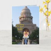 Folded Greeting Card カード (黄色い花)