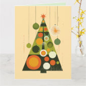 Folded Greeting Card カード (黄色い花)